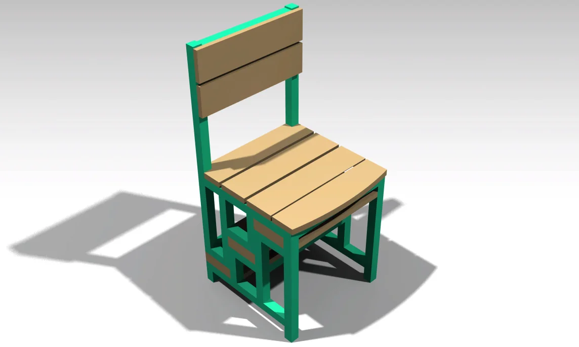 Foldable Ladder Chair