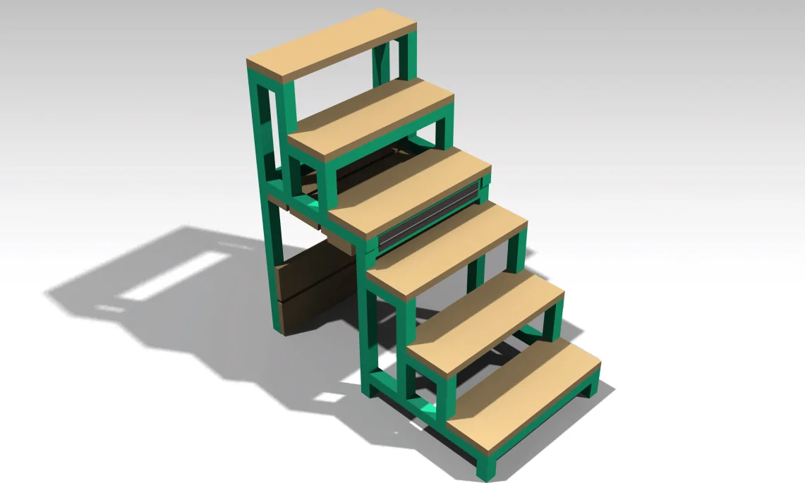Foldable Ladder Chair