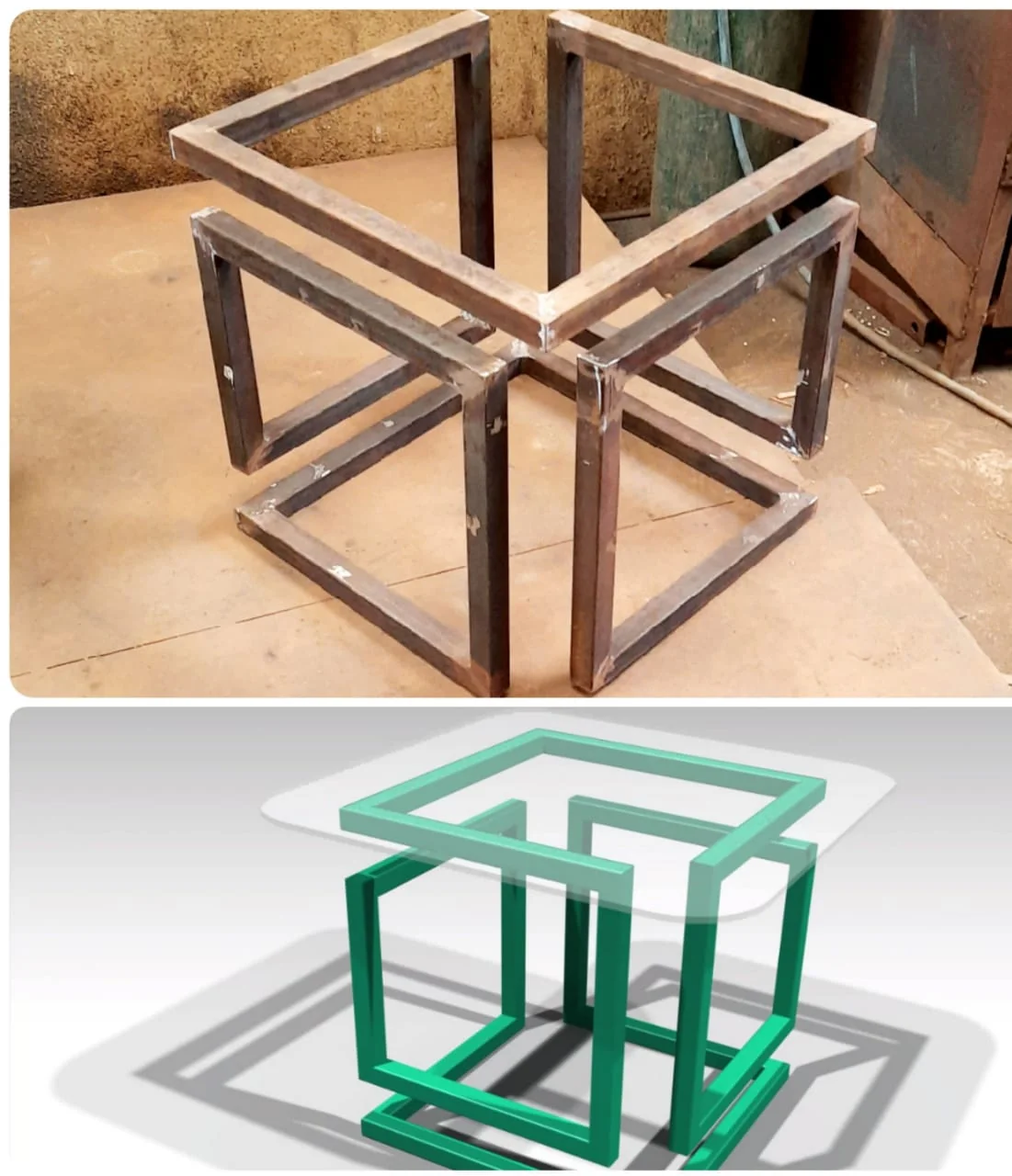 Infinity Cube Table