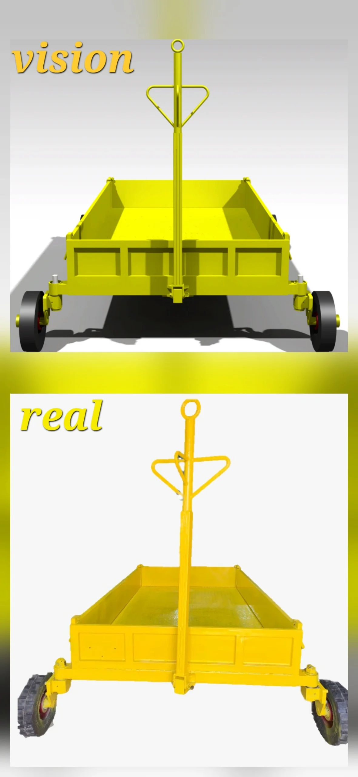 4-Wheel Ground Handling Trolley